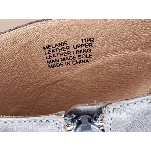 Miz Mooz Womens Melanie Sandal Heels Blue Gray, size 11 Reg. $160 - Picture 7 of 12